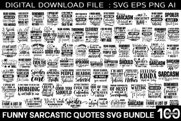 Download Sarcastic Quotes Svg Bundle / 100 Design - Quotes svg Collection