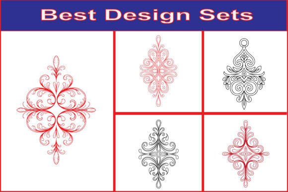 Elegant Decorative Flourish Ornament Set - Download Now