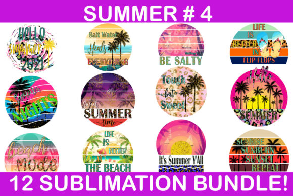 Download Sublimation Summer Bundle - Premium Resources