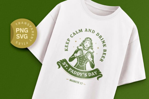 St. Paddy's Day Woman Leprechaun SVG - Download Now